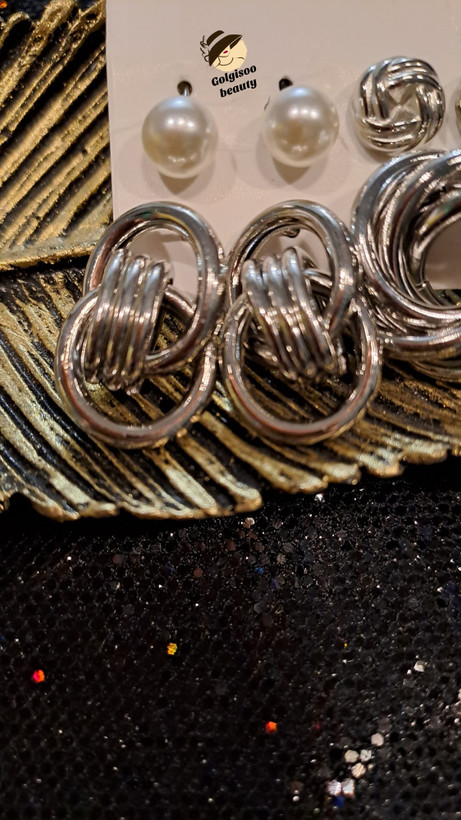 پک گوشواره سیلور کد 7012