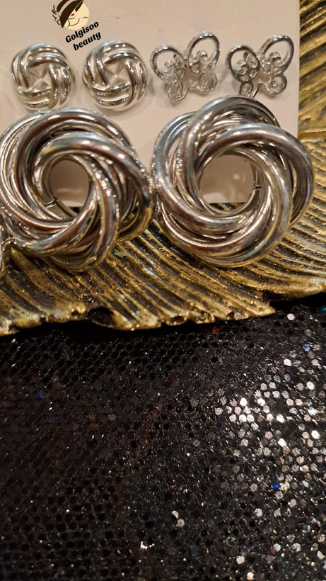 پک گوشواره سیلور کد 7012