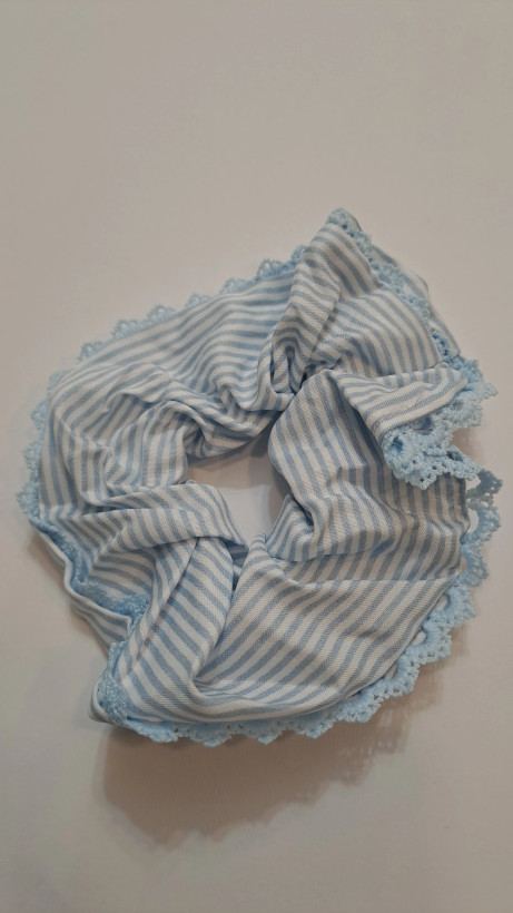 کش مو اسکرانچی پارچه ای کد ۲۷۳۶