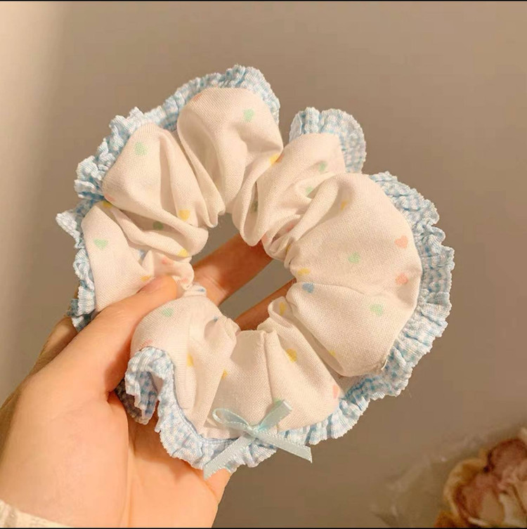 کش مو اسکرانچی پارچه ای کد ۲۷۳۶