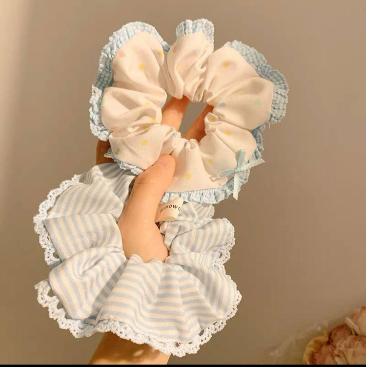 کش مو اسکرانچی پارچه ای کد ۲۷۳۶