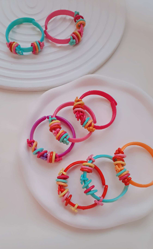 النگو دستبند بچه گانه پلاستیکی