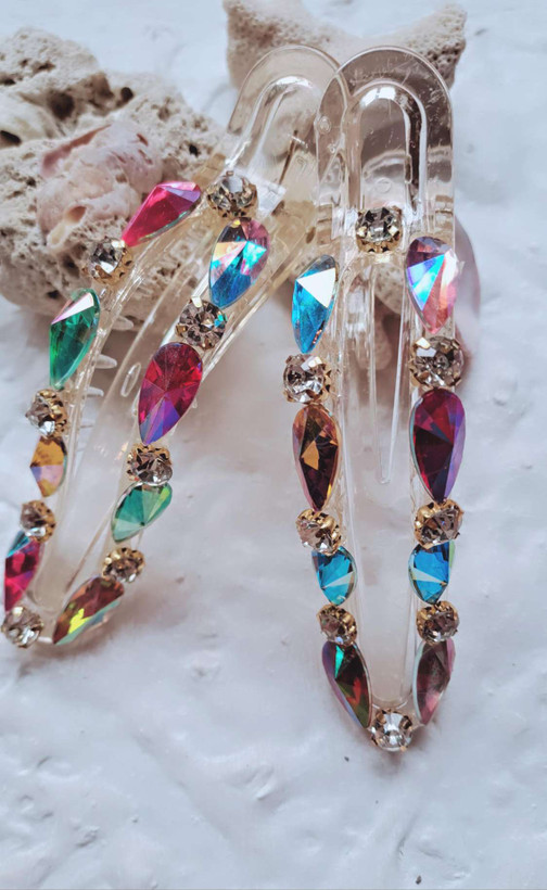 گیره مو انبری جواهری کد ۲۰۳۰